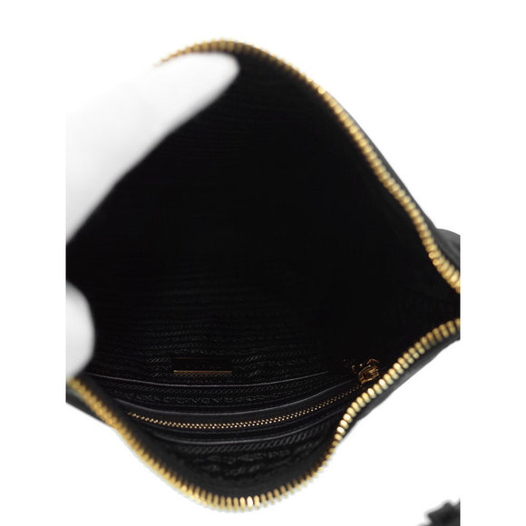 Prada Semi-Shoulder Bag Black - Picture 3 of 8